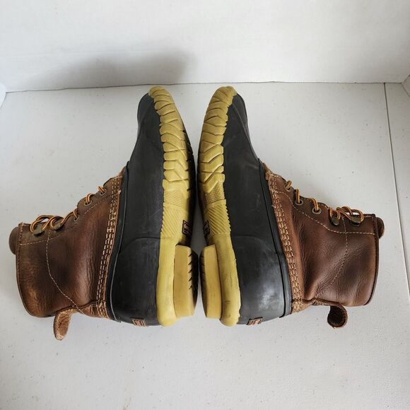 Georgia Marshland Duck Work Boot Unisex Mens 6 Womens 8 Brown GB00274 - Picture 5 of 9